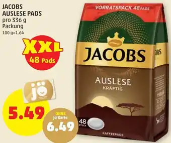 PENNY Jacobs Auslese Pads 336g Angebot
