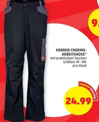 PENNY Herren -Thermo-Arbeitshose Angebot