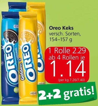 Spar Oreo Keks 154-157 g Angebot