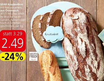 Spar SPAR Krustenbrot Angebot