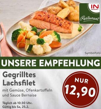 Interspar Gegrilltes Lachsfilet Angebot