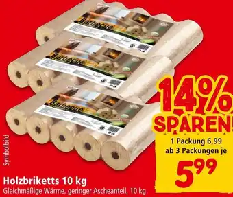 Interspar Holzbriketts 10 kg Angebot