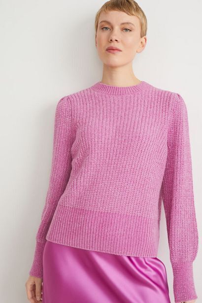 Chenille pullover c&a new arrivals