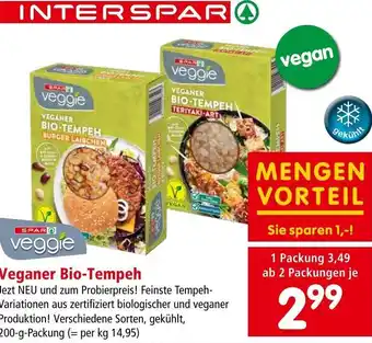 Interspar Veganer Bio-Tempeh 200g Angebot
