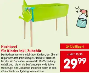 Interspar Hochbeet für Kinder inkl. Zubehör Angebot