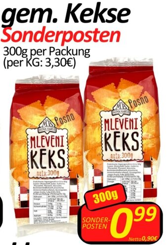 Wurstico gem. Kekse 300 g Angebot