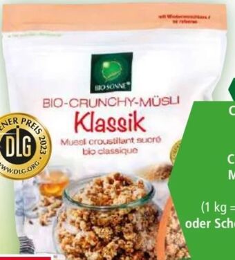 Norma Bio-crunchy müsli Angebot