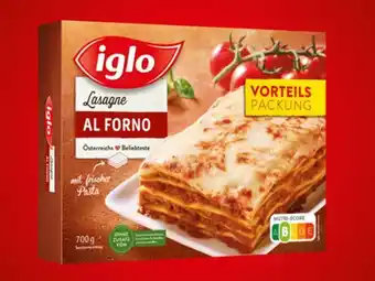 Lidl Iglo lasagne al forno Angebot