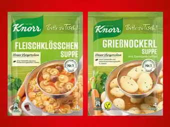 Lidl Knorr bitte zu tisch suppen Angebot
