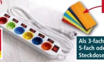 Norma Farbige steckdosen Angebot