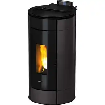 OBI Freepoint pelletofen globe stahl anthrazit 10,5 kw eek: a+ Angebot