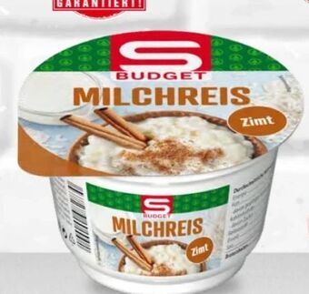 Spar Milchreis Angebot
