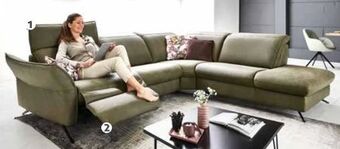 Polstermöbel Fischer Ecksofa leder Angebot