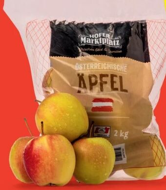 Hofer Äpfel Angebot