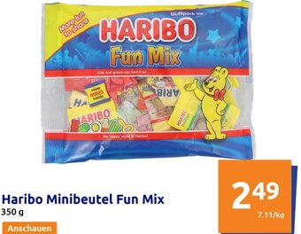 Action Haribo Minibeutel Fun Mix 350 g Angebot