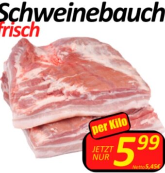 Wurstico Schweinebauch per kilo Angebot