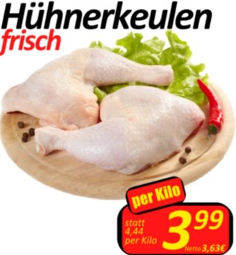 Wurstico Hühnerkeulen frisch per kilo Angebot