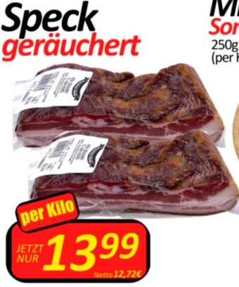 Wurstico Speck geräuchert per kilo Angebot