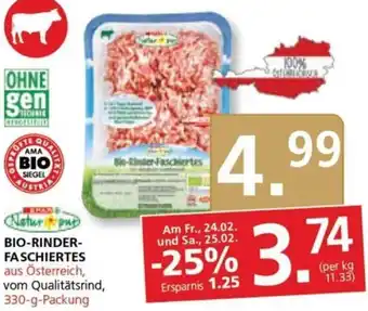 Spar Bio-Rinder Faschiertes 330 g Angebot