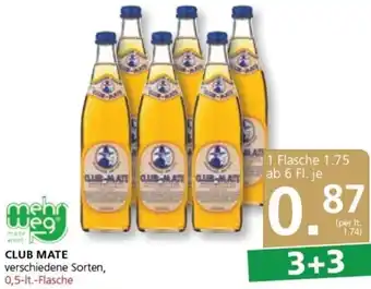 Spar Club Mate 0,5 lt Angebot
