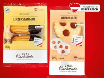 Lidl Linzeraugen oder linzerstangerl Angebot