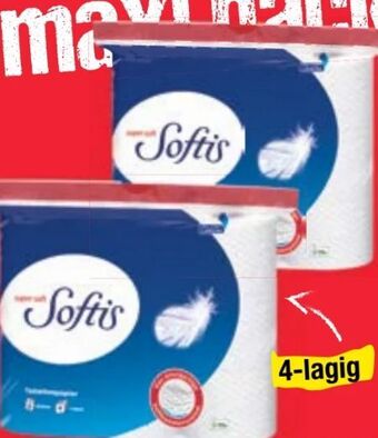 Maximarkt Softis toilettenpapier Angebot