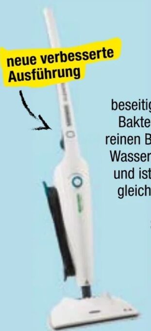 Maximarkt Dampfreiniger clean tenso power Angebot