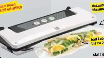 Maximarkt Vakuumiergerät Angebot