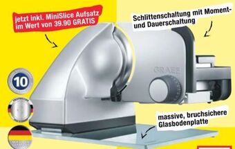 Maximarkt Allesschneider master m90 Angebot