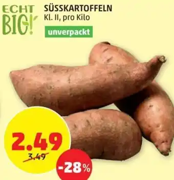 PENNY Echt Süsskartoffeln pro kilo Angebot