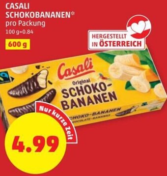 PENNY Casali Schokobananen pro packung Angebot