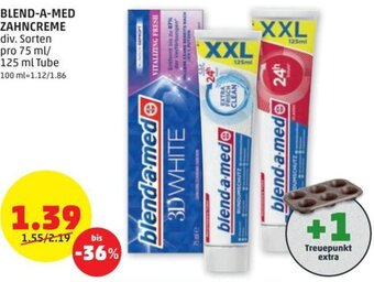 PENNY Blend-A-Med Zahncreme Angebot