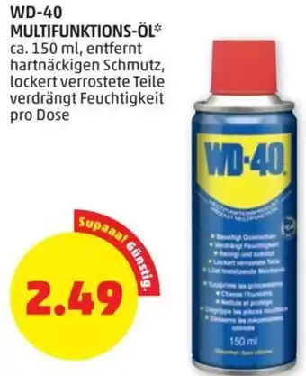 PENNY WD-40 Multifunktions-Öl 150 ml Angebot