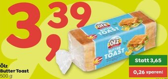 ADEG Ölz Butter Toast 500 g Angebot
