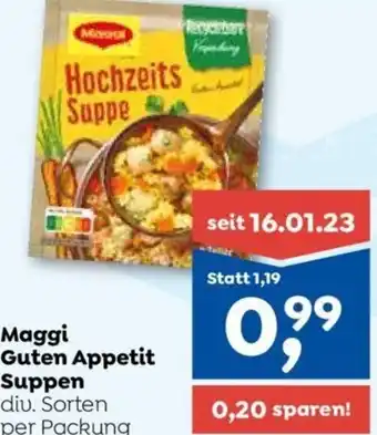 ADEG Maggi Guten Appetit Suppen per packung Angebot