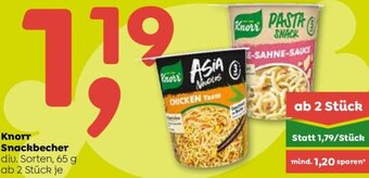 ADEG Knorr Snackbecher 65 g Angebot