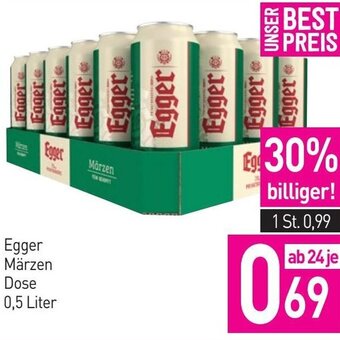 Sutterlüty Egger Märzen Dose 0,5 Liter Angebot