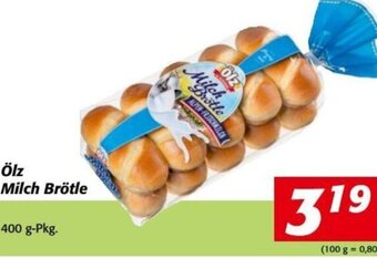 Nah&Frisch Ölz Milch Brötle 400 g Angebot