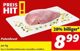 Nah&Frisch Putenbrust per kg Angebot
