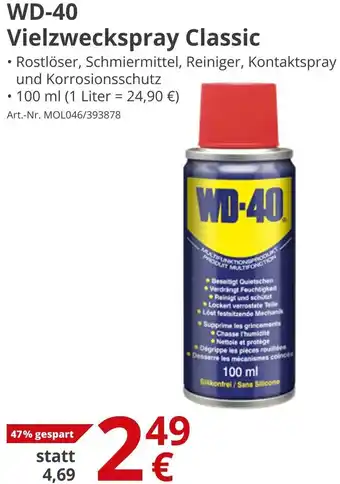 WD-40 Vielzweckspray Classic 100 ml