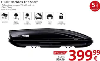 A.T.U. Thule Dachbox Trip Sport 190 x 67 x 42 cm Angebot
