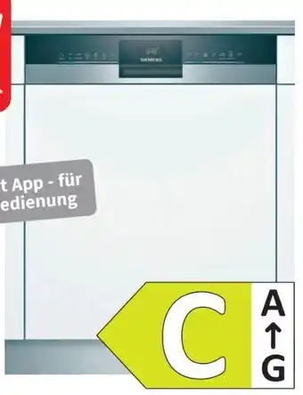 Media Markt Einbau geschirrspüler sn53es16ae Angebot