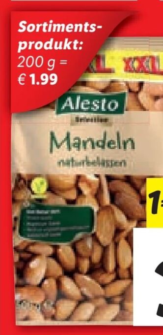Lidl Mandeln Angebot