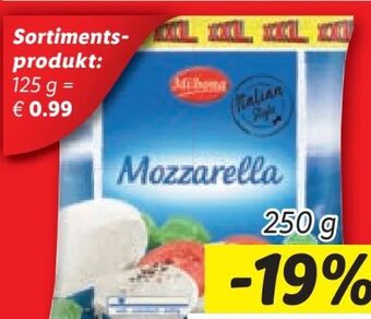 Lidl Mozzarella Angebot