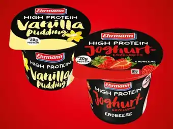 Lidl Ehrmann high protein joghurt/pudding Angebot