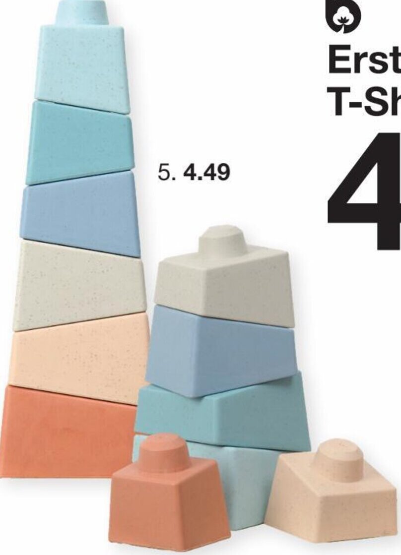 Zeeman Stapelturm 7 x 7 x 21 cm Angebot