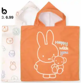 Zeeman Badeponcho 50 x 100 cm Angebot