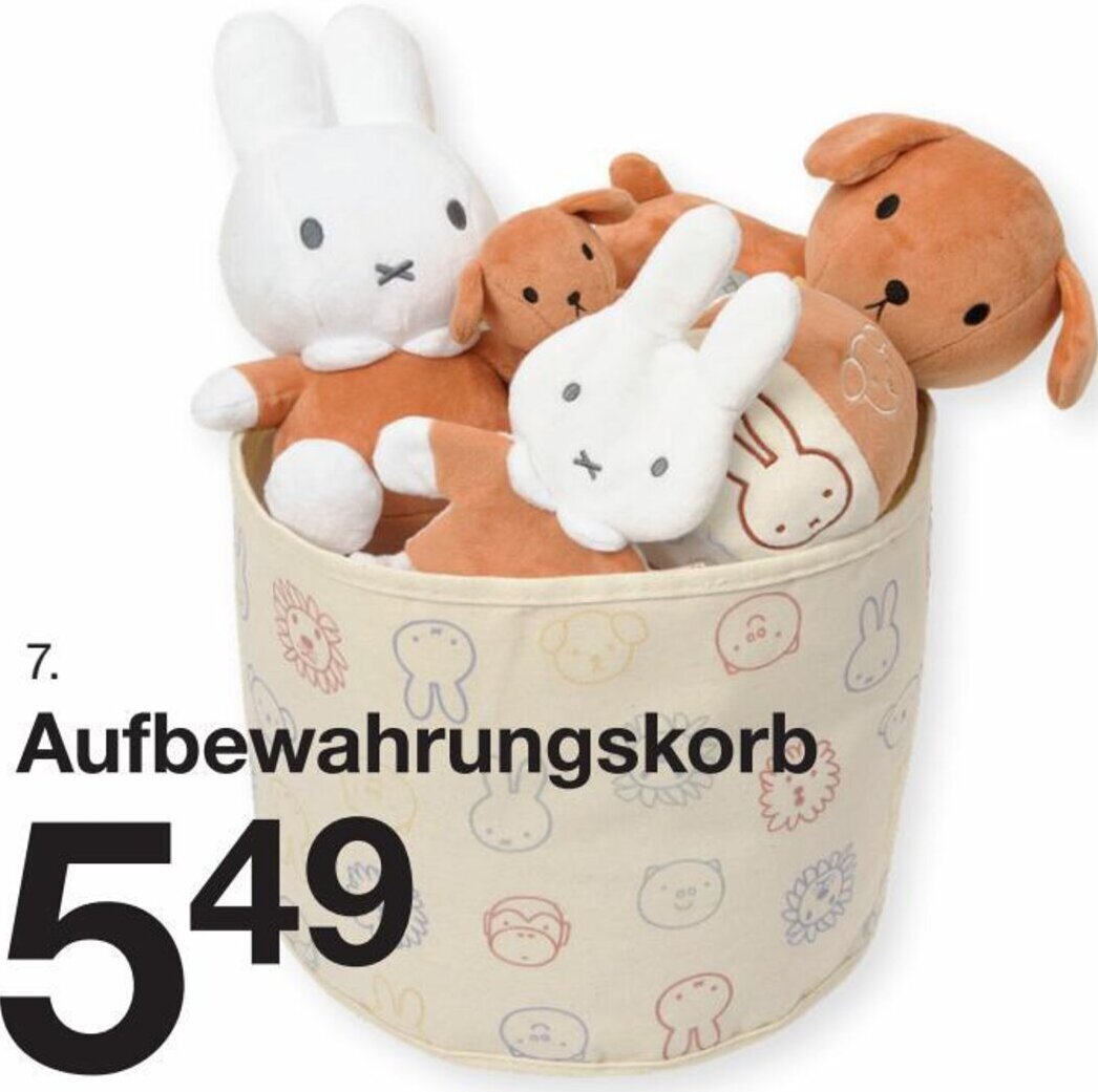 Zeeman Aufbewahrungskorb ø 30 x 25 cm Angebot