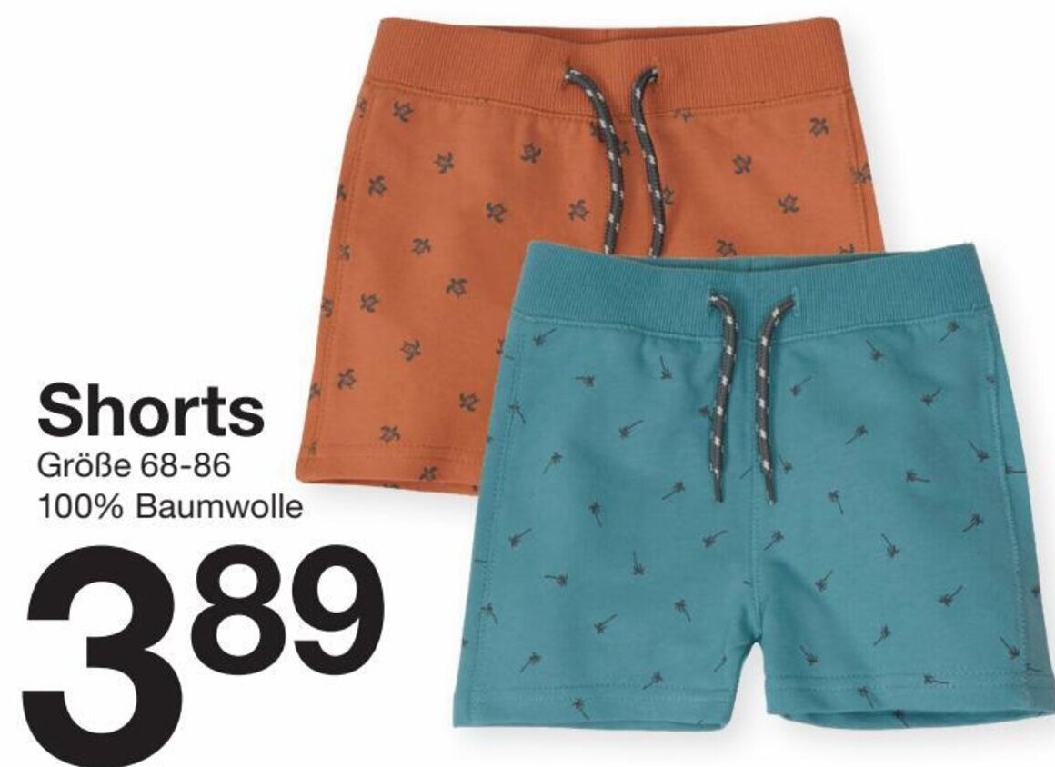 Zeeman Shorts 68-86 Angebot