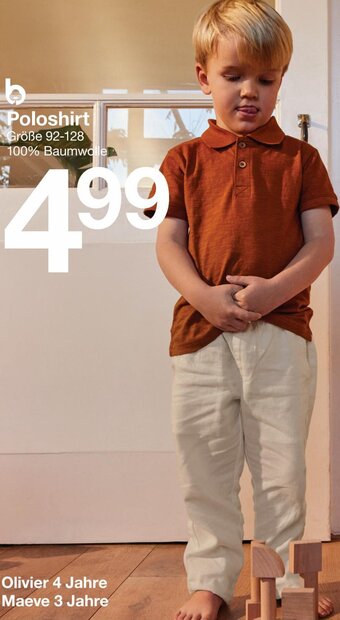 Zeeman Poloshirt 92-128 Angebot